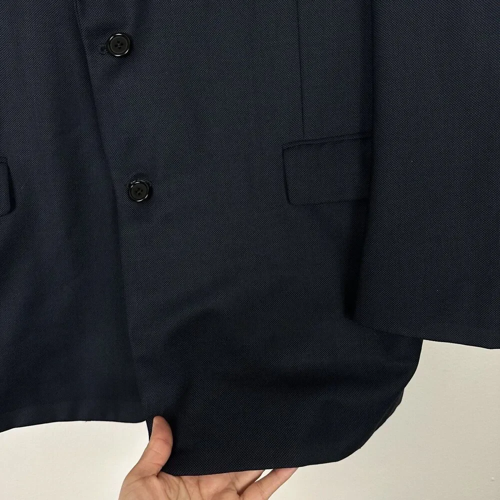Loro Piana Men's Navy Blue Sport Coat Blazer